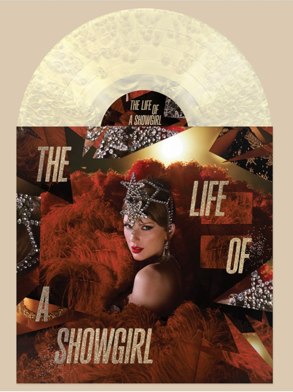 Taylor Swift TLOAS Tiny Bubbles in Champagne Edition (Under Bright Lights) Vinyl